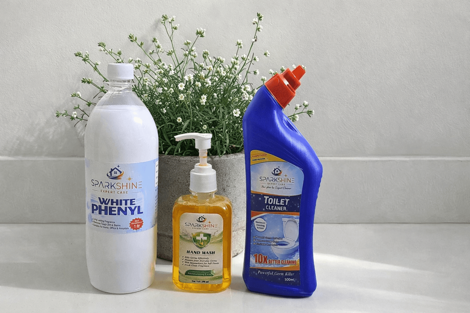 Spark Shine Expert Care complete cleaning combo pack